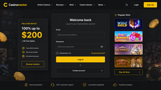casinomentor Gameplay